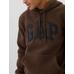Gap logo Sherpa kapüşonlu üst цвет: Коричневый