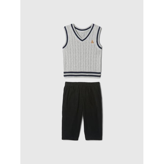 Brannan Bear İşlemeli Outfit Set