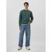 Gap Logo Fleece Sweatshirt цвет: Зелёный