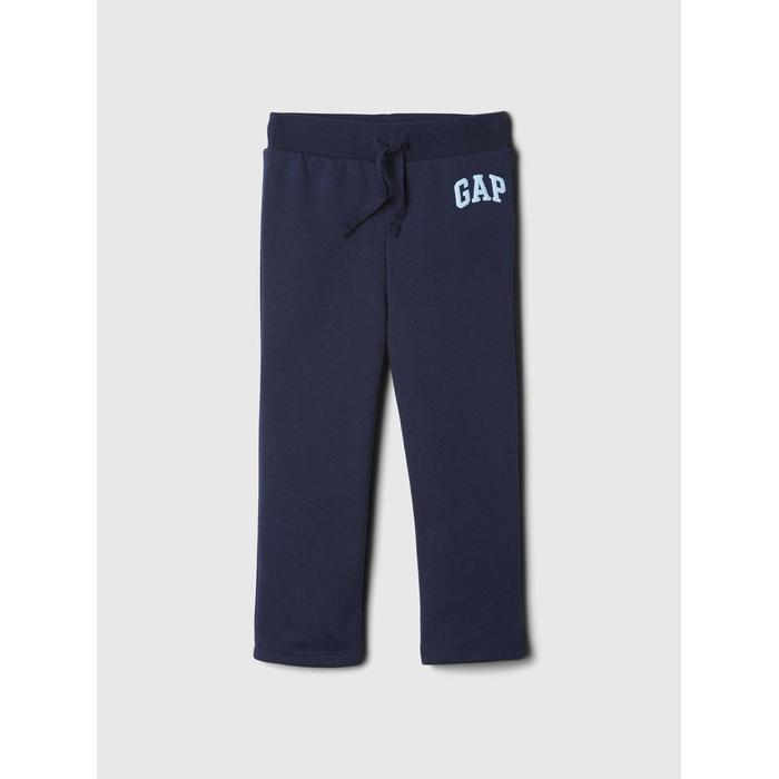 Gap Logo Straight Leg Pull-On Fleece Eşofman Altı цвет: Синий