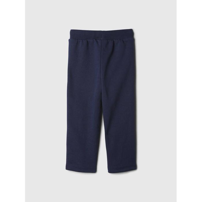 Gap Logo Straight Leg Pull-On Fleece Eşofman Altı цвет: Синий