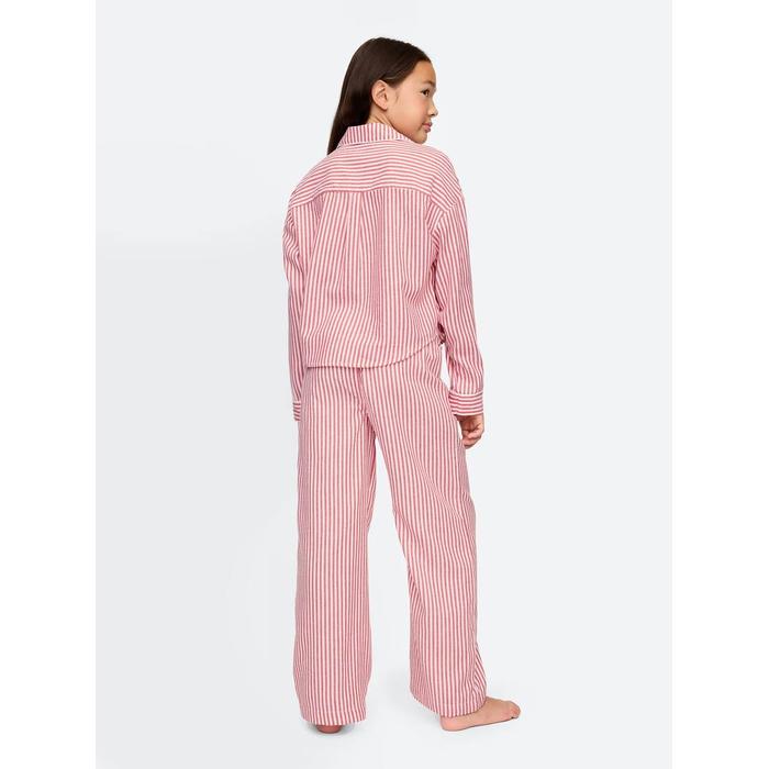 Geri Dönüştürülmüş Çizgili Pijama Takımı цвет: Розовый