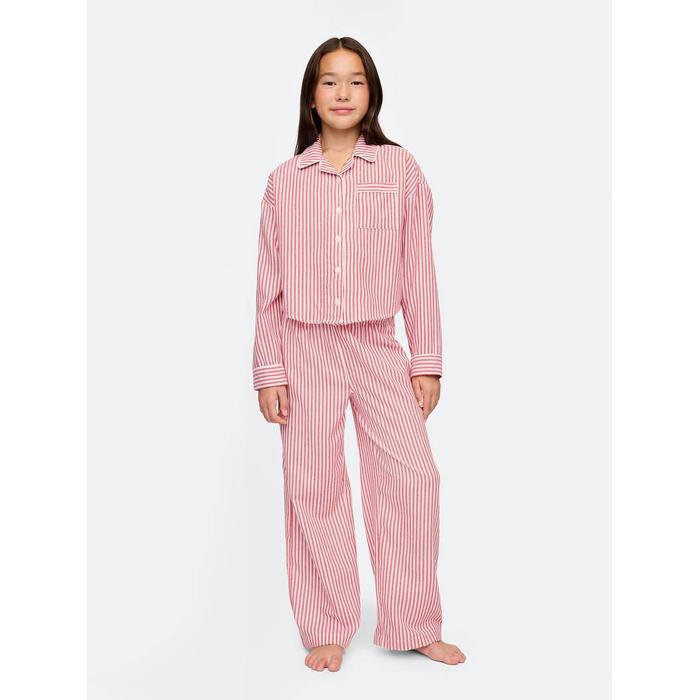 Geri Dönüştürülmüş Çizgili Pijama Takımı цвет: Розовый