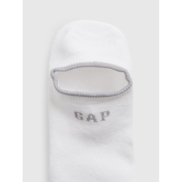 Комплект носков Gap с логотипом на лодыжке из 2 предметов цвет: Белый