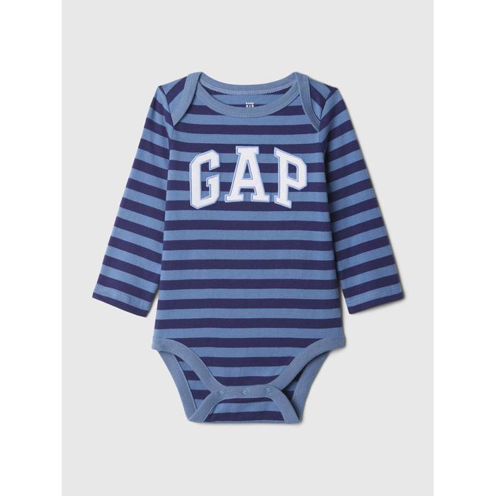 Боди с логотипом First Favorites Gap цвет: Голубой