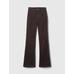High Rise Kadife '70s Flare Jean Pantolon цвет: Коричневый
