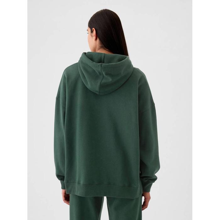 Vintage Soft Oversize Tunik Sweatshirt цвет: Зелёный