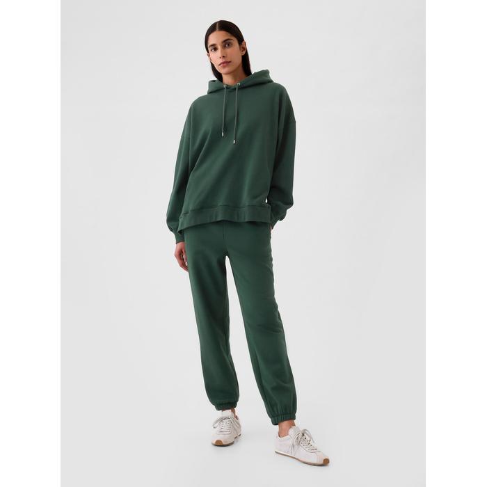 Vintage Soft Oversize Tunik Sweatshirt цвет: Зелёный
