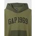 Gap Logo 1969 Colorblock Sweatshirt цвет: Хаки