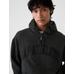 Gap Logo Heavyweight Fermuarlı Sweatshirt цвет: Чёрный