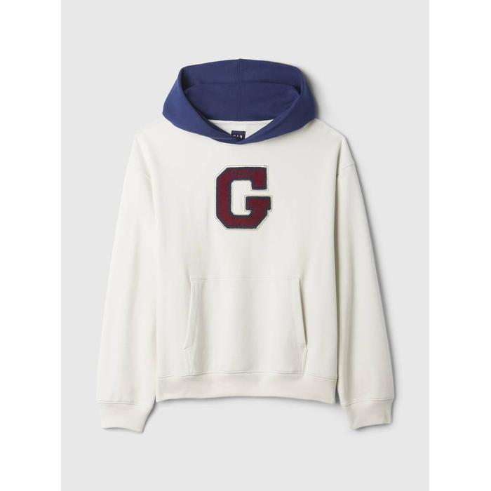 Gap Logo Colorblock Varsity Sweatshirt цвет: Белый
