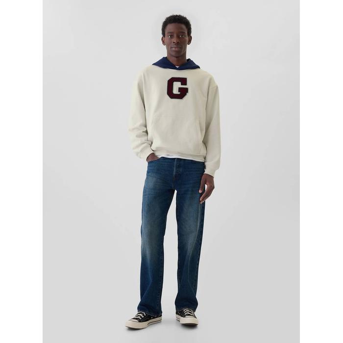 Gap Logo Colorblock Varsity Sweatshirt цвет: Белый