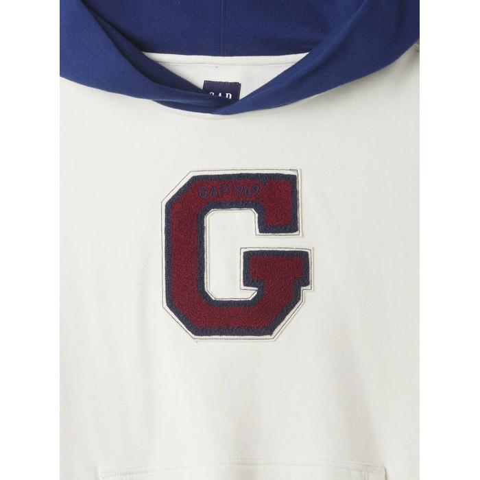 Gap Logo Colorblock Varsity Sweatshirt цвет: Белый
