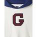 Gap Logo Colorblock Varsity Sweatshirt цвет: Белый