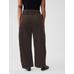 High Rise Kadife Tapered Ankle Pantolon цвет: Коричневый
