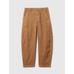 High Rise Kadife Tapered Ankle Pantolon цвет: Коричневый
