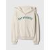 Gap Logo Vintage Soft Fermuarlı Sweatshirt цвет: Белый