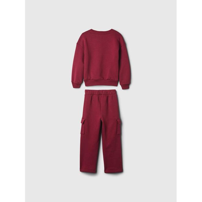 Gap Logo Varsity Sweatshirt Set цвет: Красный