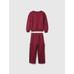 Gap Logo Varsity Sweatshirt Set цвет: Красный