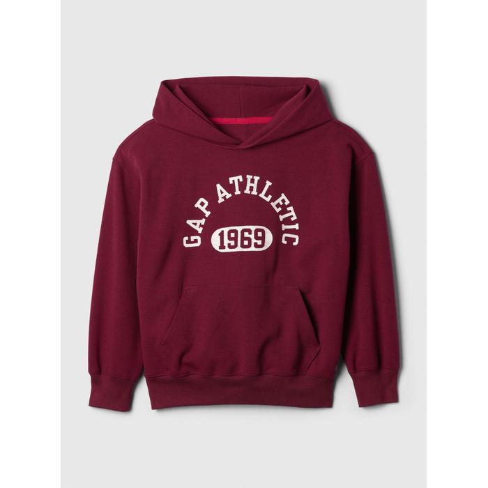 Gap Logo Sweatshirt цвет: Красный
