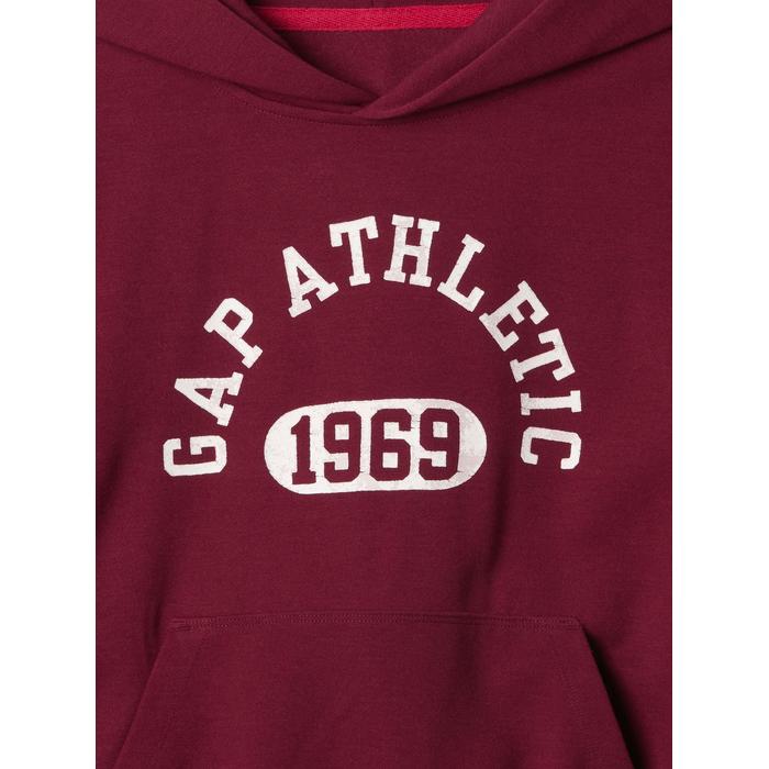 Gap Logo Sweatshirt цвет: Красный