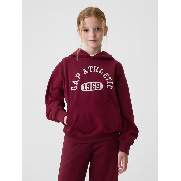 Gap Logo Sweatshirt цвет: Красный