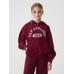 Gap Logo Sweatshirt цвет: Красный