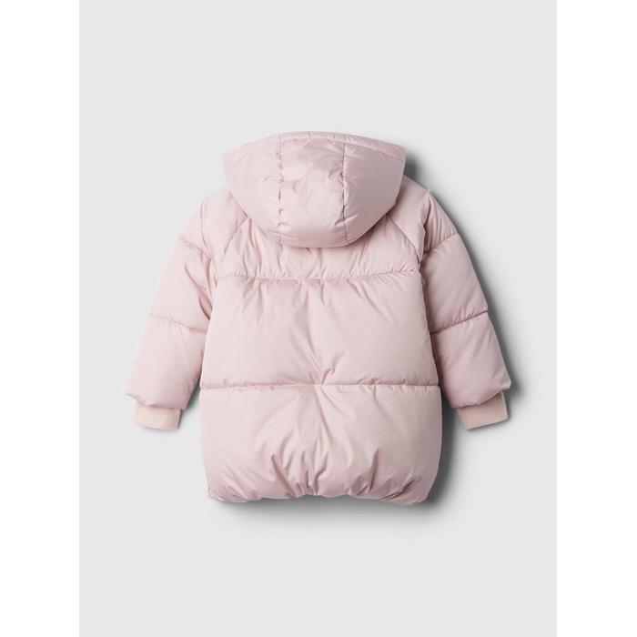 Переработанное надувное пальто Sherpa PrimaLoft® Puffer для тяжелых условий эксплуатации цвет: Розовый