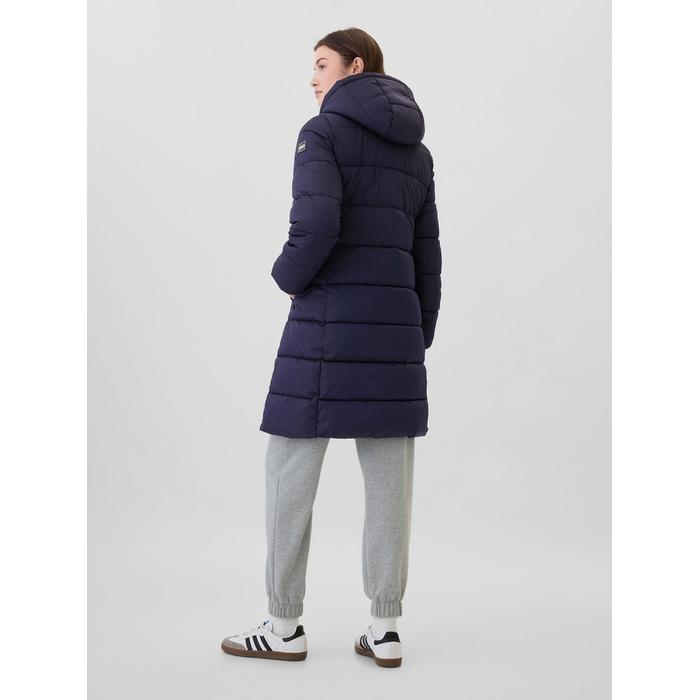 Gap Logo Uzun Puffer Şişme Mont цвет: Синий