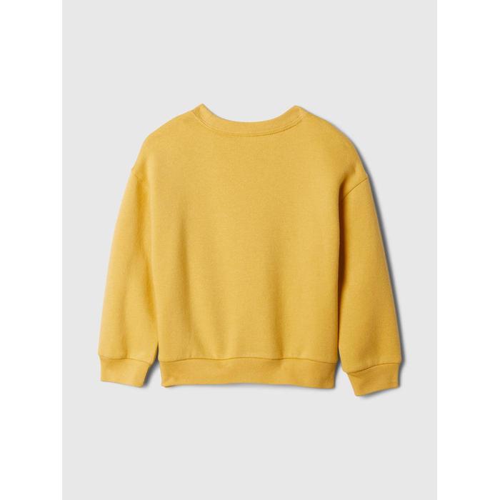 Relaxed Флисовая толстовка с логотипом Gap цвет: Жёлтый