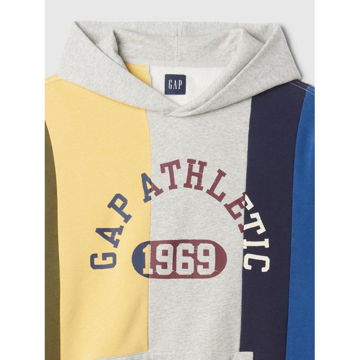Gap Logo Colorblock Sweatshirt цвет: Красный