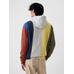 Gap Logo Colorblock Sweatshirt цвет: Красный