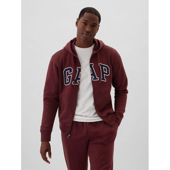 Gap Logo Fermuarl Fleece Sweatshirt