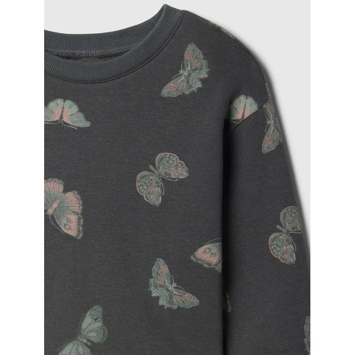 Desenli Fleece Sweatshirt Set