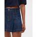 Gap × Disney Minnie Mouse İşlemeli Mini Denim Etek цвет: Синий
