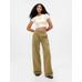 Gap × Disney Bisiklet Yaka Crop T-Shirt цвет: Бежевый