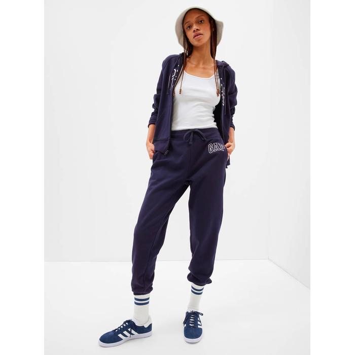 Gap Logo Jogger Fleece Eşofman Altı цвет: Синий
