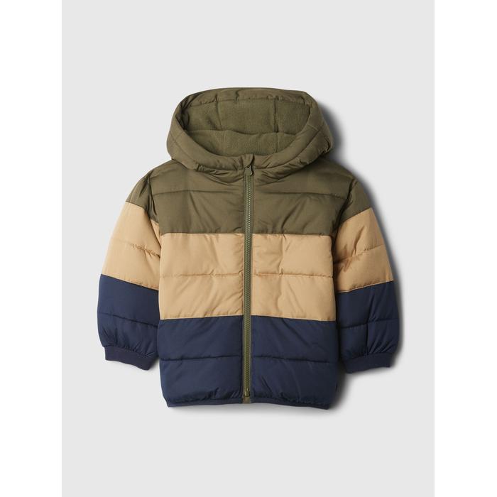 Kapitone Puffer Şişme Mont цвет: Зелёный