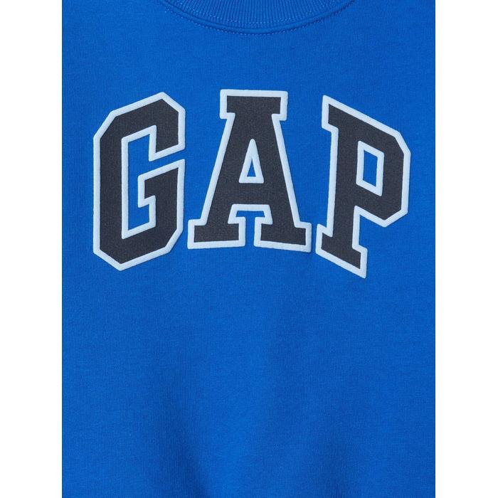 Relaxed Флисовая толстовка с логотипом Gap цвет: Голубой