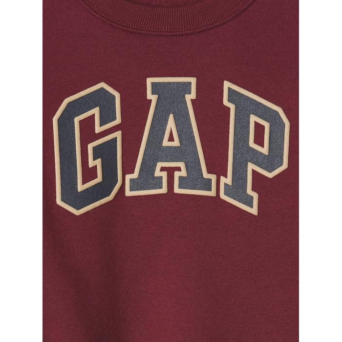 Relaxed Флисовая толстовка с логотипом Gap цвет: Красный