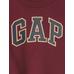Relaxed Флисовая толстовка с логотипом Gap цвет: Красный