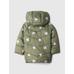 BabyGap ColdControl Max Sherpa Puffer Ceket цвет: Хаки