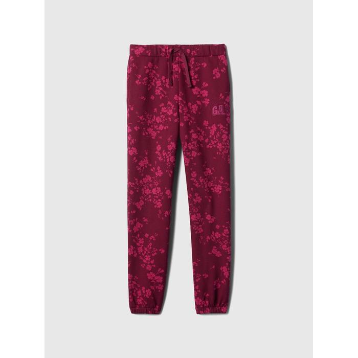 Gap Logo Jogger Slouchy Fleece Eşofman Altı цвет: Розовый