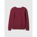 Relaxed Флисовая толстовка с логотипом Gap цвет: Красный