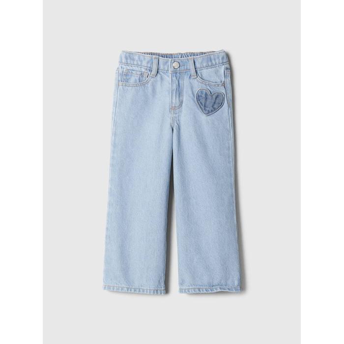 Wide Leg Jean Pantolon