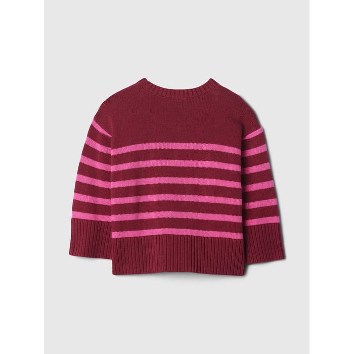 Круглая воротничковая толстовка babyGap 24/7 с разрезным подолом и велосипедным воротником цвет: Красный