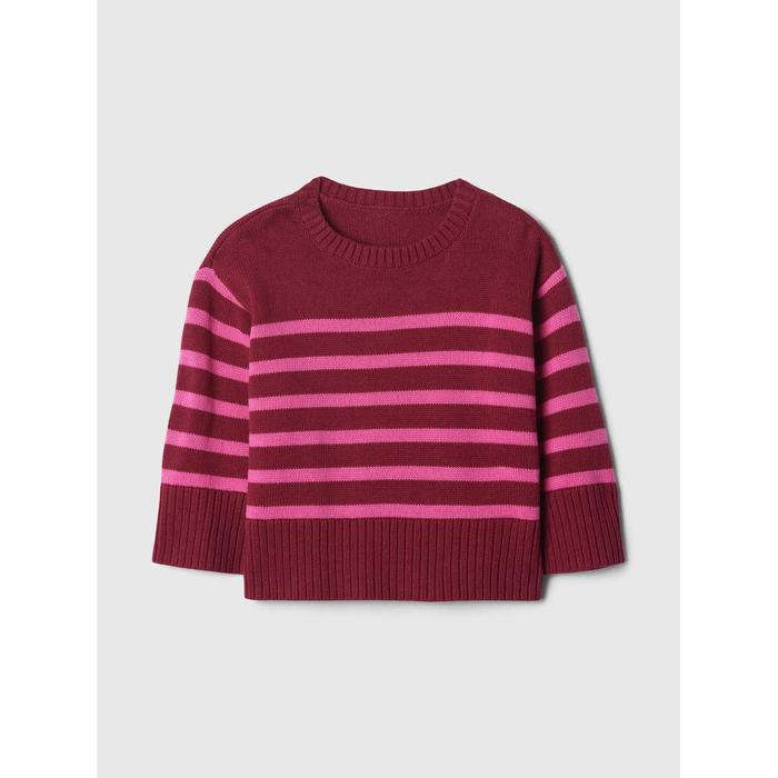 Круглая воротничковая толстовка babyGap 24/7 с разрезным подолом и велосипедным воротником цвет: Красный