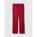 Спортивные штаны из флиса с логотипом Gap Bootcut цвет: Красный