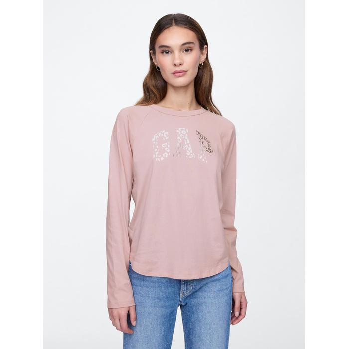 Organik Pamuk Raglan Gap Logo T-Shirt