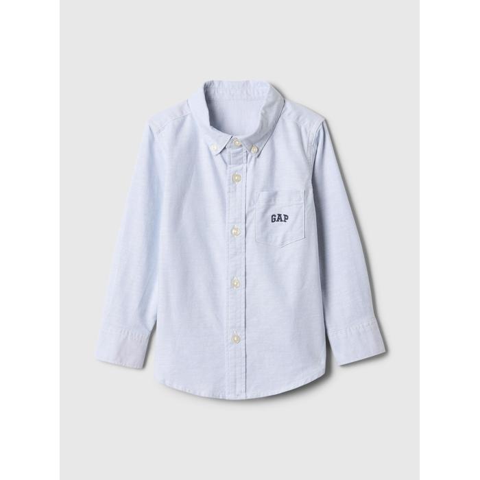 Oxford Рубашка с логотипом Gap